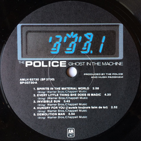 The Police – Ghost In The Machine LP vinyl record, image 5 of 6