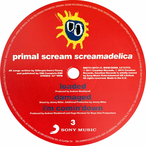 Primal Scream – Screamadelica (2xLP) LP vinyl record, image 6 of 9