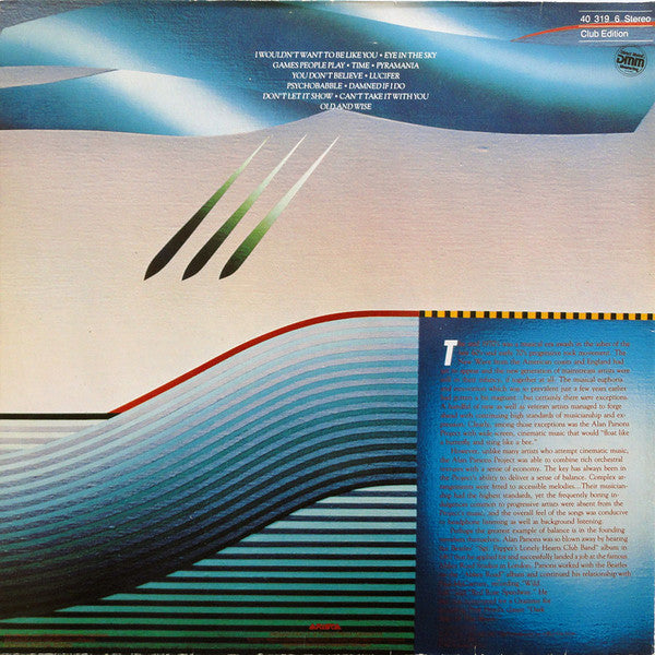 The Alan Parsons Project – The Best Of The Alan Parsons Project LP vinyl record, image 3 of 5