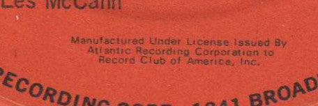 Les McCann – Talk To The People LP vinyl record, image 6 of 6