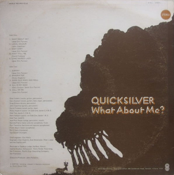 Quicksilver Messenger Service – What About Me LP vinyl record, image 2 of 4