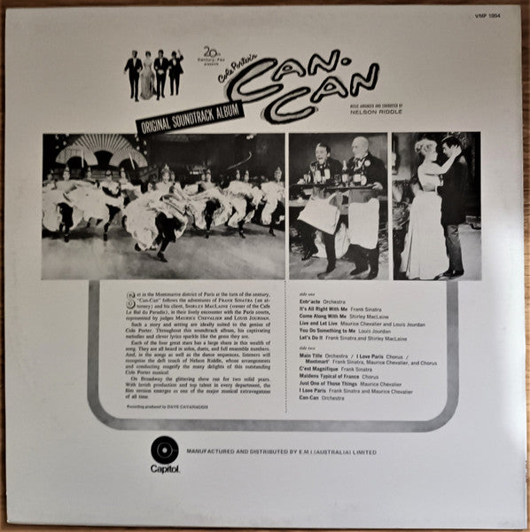 Various – Cole Porter's Can-Can: Original Soundtrack Album LP vinyl record, image 2 of 4