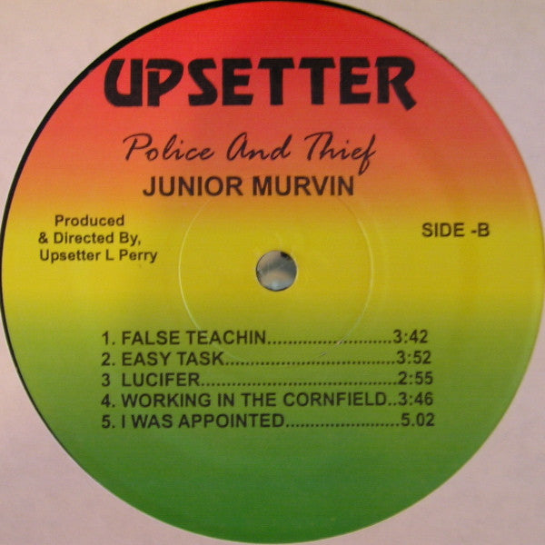 Junior Murvin – Police & Thieves LP vinyl record, image 3 of 3