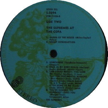 The Supremes – At The Copa LP vinyl record, image 4 of 6
