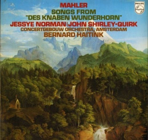 Gustav Mahler, Jessye Norman, John Shirley-Quirk, Concertgebouworkest, Bernard Haitink – Songs From "Des Knaben Wunderhorn" LP vinyl record, image 1 of 5