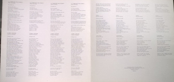 José Carreras, Placido Domingo, Luciano Pavarotti, Zubin Mehta – In Concert LP vinyl record, image 8 of 10