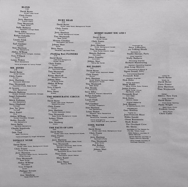 Talking Heads – Naked LP vinyl record, image 6 of 8