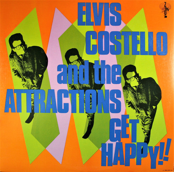 Elvis Costello & The Attractions – Get Happy! LP vinyl record, image 1 of 4