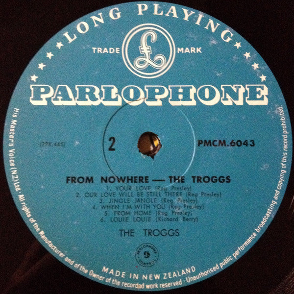 The Troggs – From Nowhere LP vinyl record, image 4 of 4