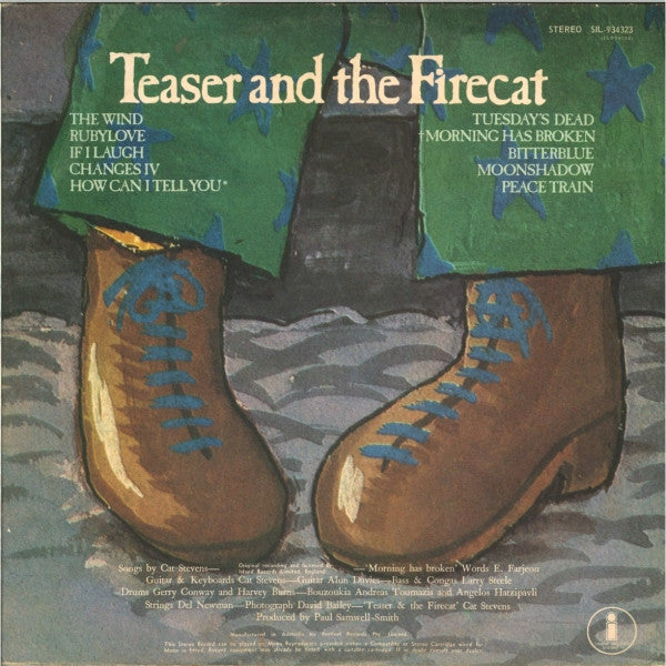 Cat Stevens – Teaser And The Firecat LP vinyl record, image 2 of 4