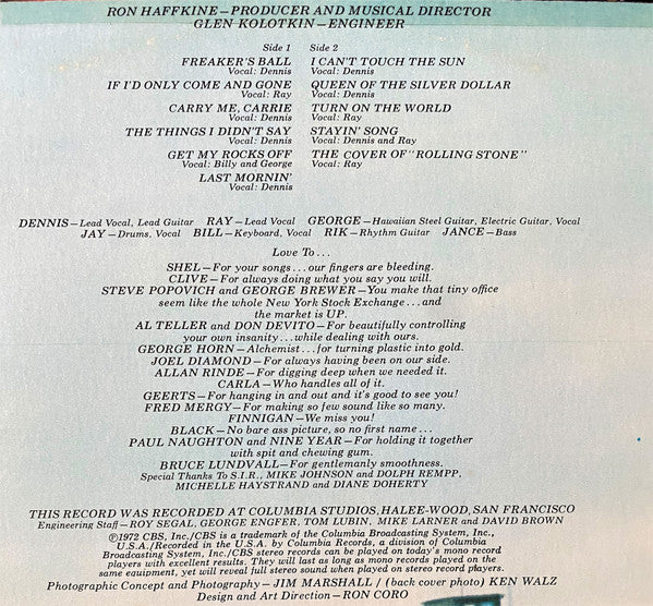 Dr. Hook & The Medicine Show – Sloppy Seconds LP vinyl record, image 3 of 5