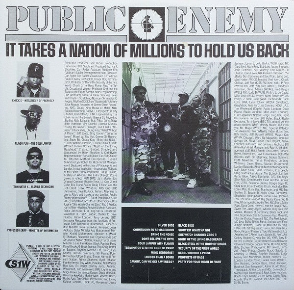 Public Enemy – It Takes A Nation Of Millions To Hold Us Back LP vinyl record, image 4 of 6