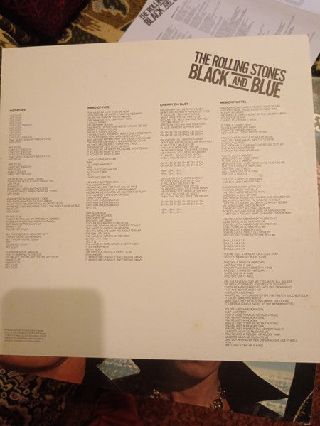 The Rolling Stones – Black And Blue LP vinyl record, image 8 of 9