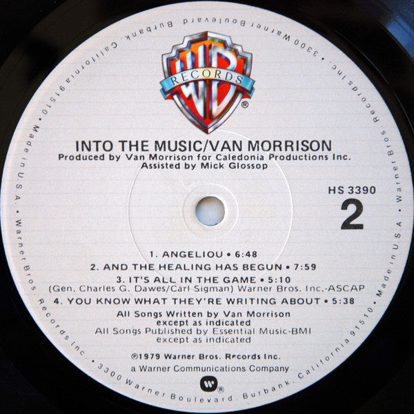 Van Morrison – Into The Music LP vinyl record, image 4 of 6