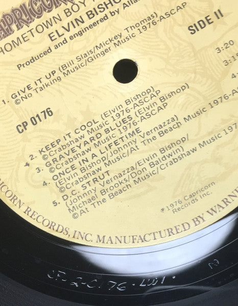 Elvin Bishop – Hometown Boy Makes Good ! LP vinyl record, image 10 of 10