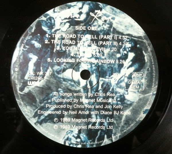 Chris Rea – The Road To Hell LP vinyl record, image 3 of 6