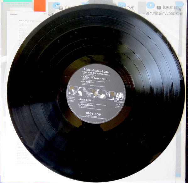 Iggy Pop – Blah-Blah-Blah LP vinyl record, image 7 of 7