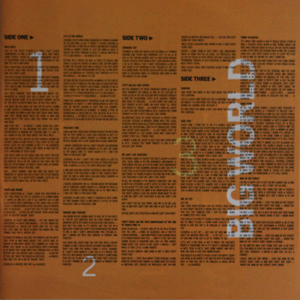 Joe Jackson – Big World LP vinyl record, image 3 of 8