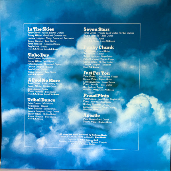 Peter Green – In The Skies LP vinyl record, image 3 of 9