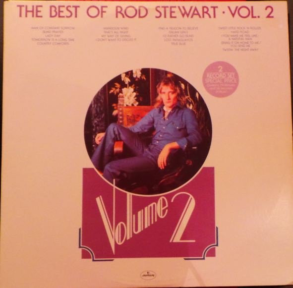 Rod Stewart – The Best Of Rod Stewart Vol. 2 (2xLP) LP vinyl record, image 1 of 5
