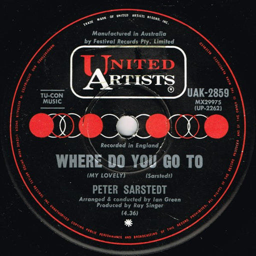 Peter Sarstedt – Where Do You Go To (My Lovely)