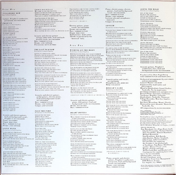 Dan Fogelberg – Phoenix LP vinyl record, image 2 of 6