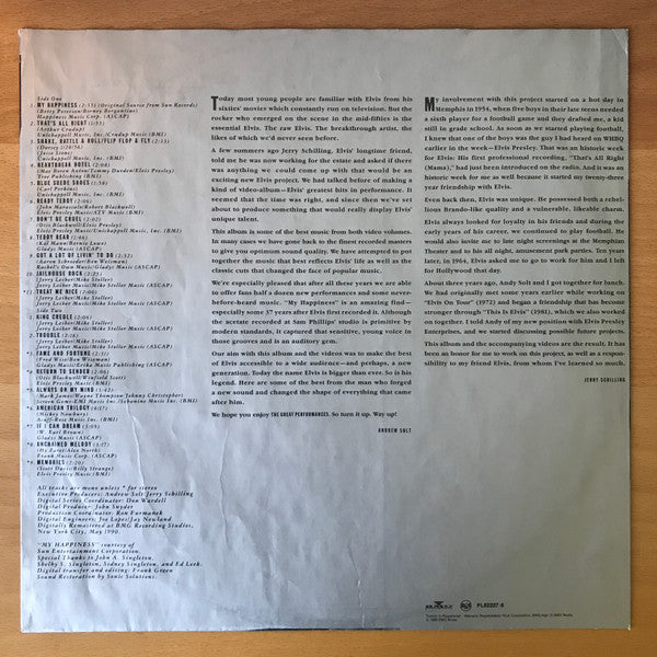 Elvis Presley – The Great Performances LP vinyl record, image 4 of 6