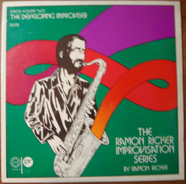 Ramon Ricker – The Ramon Ricker Improvisational Series Volume 2 – The Developing Improviser LP vinyl record, image 1 of 2