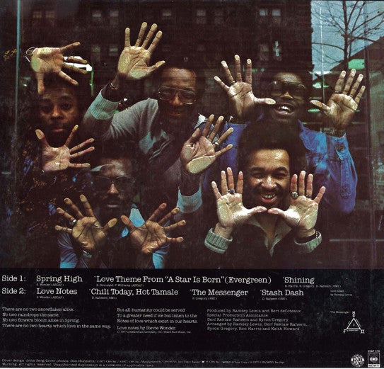 Ramsey Lewis – Love Notes LP vinyl record, image 4 of 8
