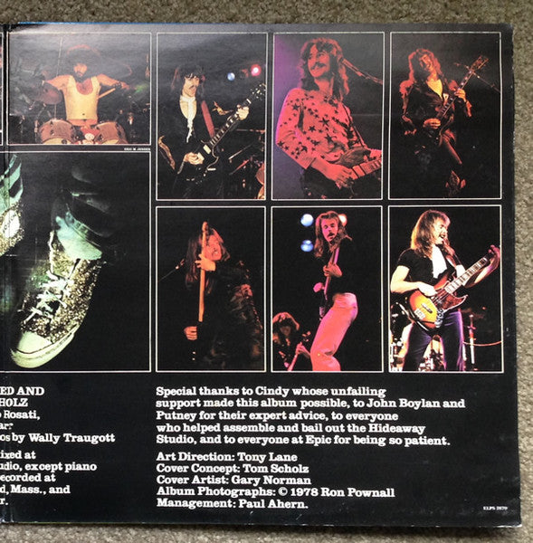 Boston – Don't Look Back LP vinyl record, image 4 of 8