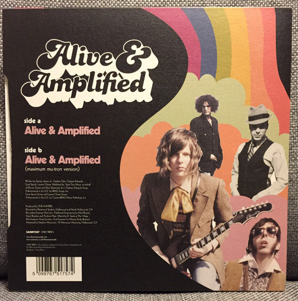 The Mooney Suzuki – Alive & Amplified 7" vinyl record, image 4 of 4