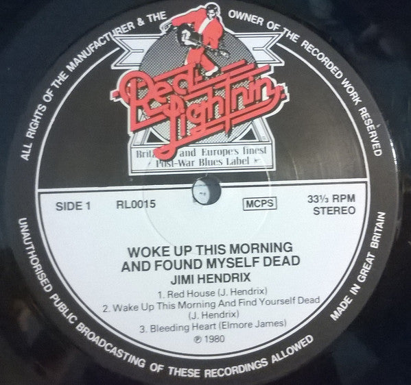 Jimi Hendrix – Woke Up This Morning And Found Myself Dead LP vinyl record, image 3 of 4