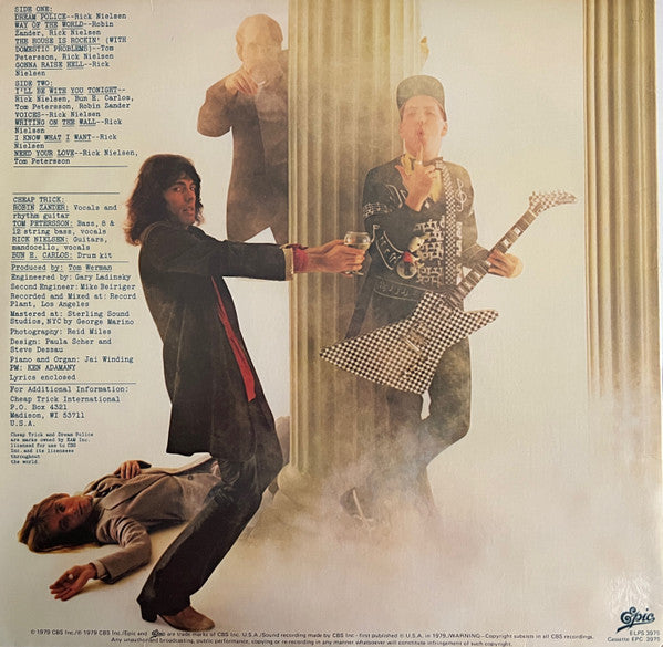 Cheap Trick – Dream Police LP vinyl record, image 4 of 8