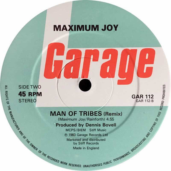 Maximum Joy – Why (Can't We Live Together) 12" vinyl record, image 4 of 4