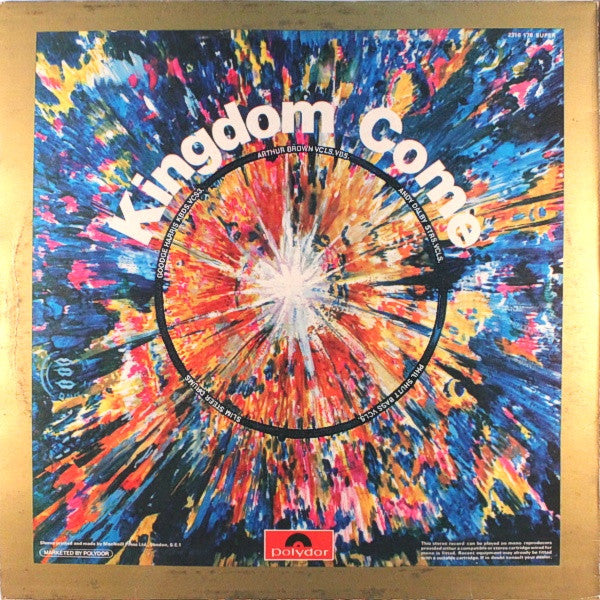 Arthur Brown's Kingdom Come – Kingdom Come LP vinyl record, image 2 of 4