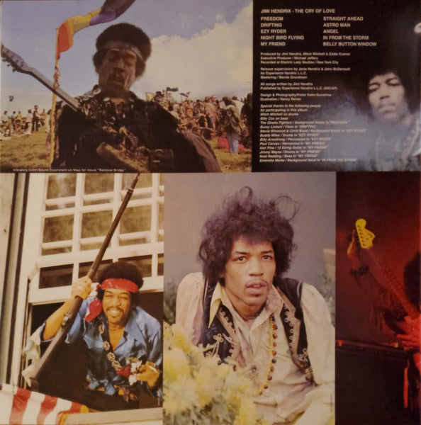 Jimi Hendrix – The Cry Of Love LP vinyl record, image 2 of 6