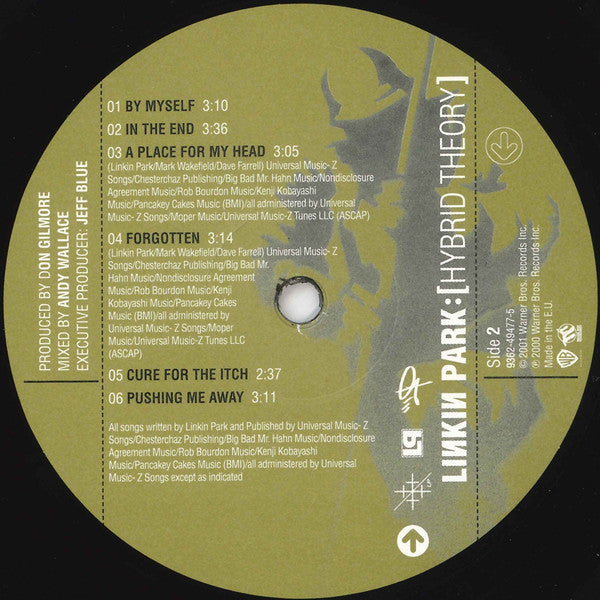 Linkin Park – Hybrid Theory LP vinyl record, image 5 of 10