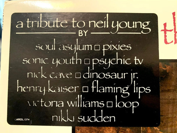 Various – The Bridge - A Tribute To Neil Young LP vinyl record, image 7 of 7
