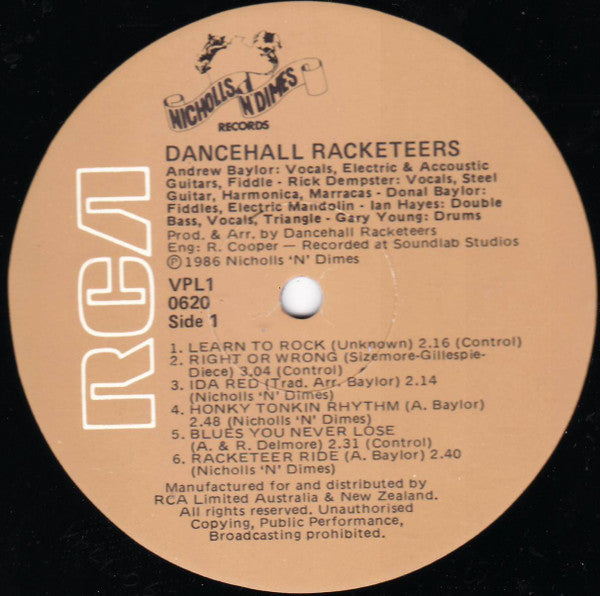 Dancehall Racketeers – Dancehall Racketeers LP vinyl record, image 3 of 4