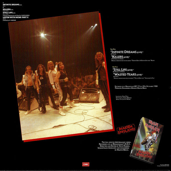Iron Maiden – The Clairvoyant · Infinite Dreams (2x12") 12" vinyl record, image 3 of 9