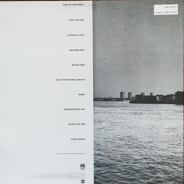 Bryan Adams – Into The Fire LP vinyl record, image 2 of 8