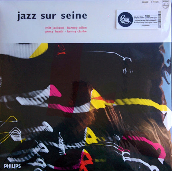 Milt Jackson, Barney Wilen, Percy Heath, Kenny Clarke – Jazz Sur Seine LP vinyl record, image 1 of 7