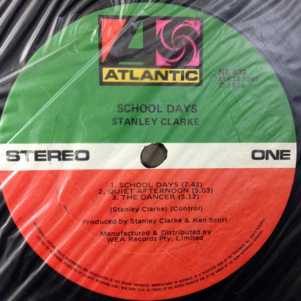 Stanley Clarke – School Days LP vinyl record, image 5 of 6