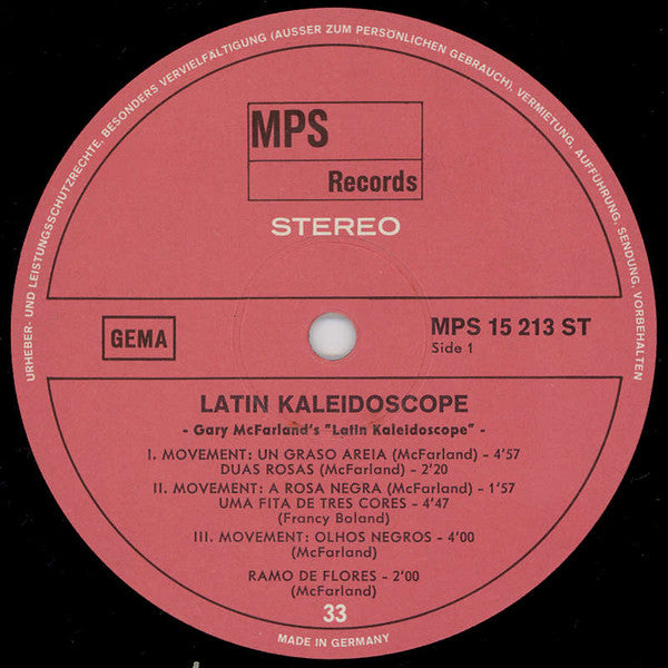 Clarke-Boland Big Band – Latin Kaleidoscope LP vinyl record, image 3 of 6