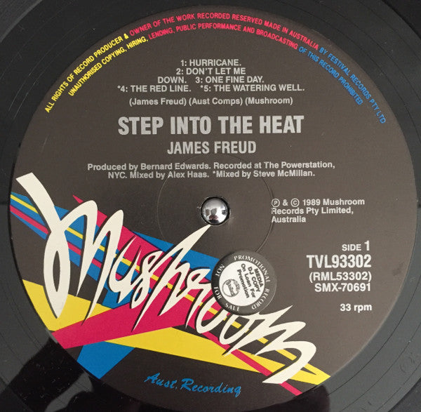 James Freud – Step Into The Heat LP vinyl record, image 5 of 7