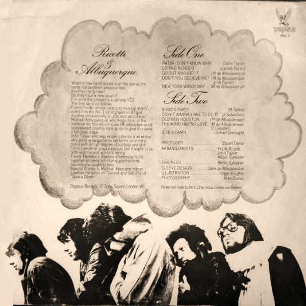 Frank Ricotti, Michael d'Albuquerque – First Wind LP vinyl record, image 2 of 4