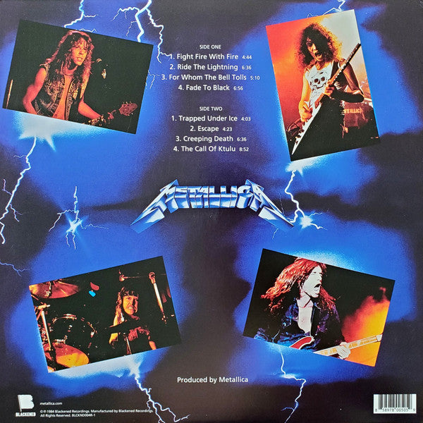 Metallica – Ride The Lightning LP vinyl record, image 3 of 10