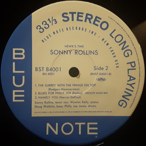 Sonny Rollins – Newk's Time LP vinyl record, image 5 of 10