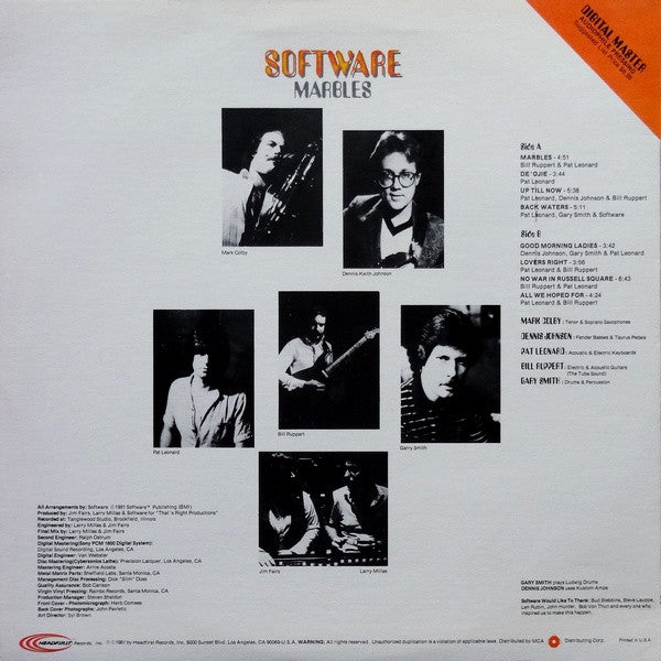 Software – Marbles LP vinyl record, image 2 of 5