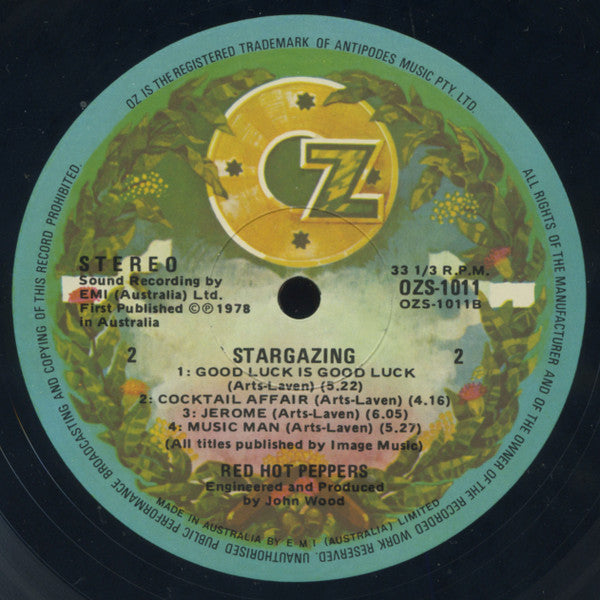 Red Hot Peppers – Stargazing LP vinyl record, image 4 of 4